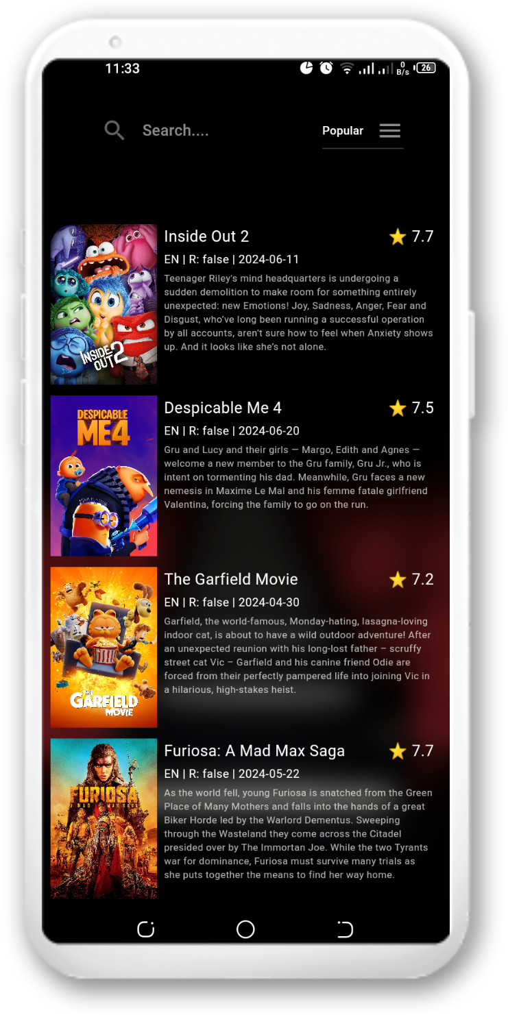 Movies DB app